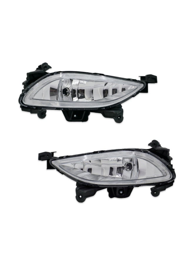 DLAA Pack of 2 Front Halogen HY408 Fog Lamp Only Suitable for Sonata 2011 | 1 Year International Warranty - Image 2